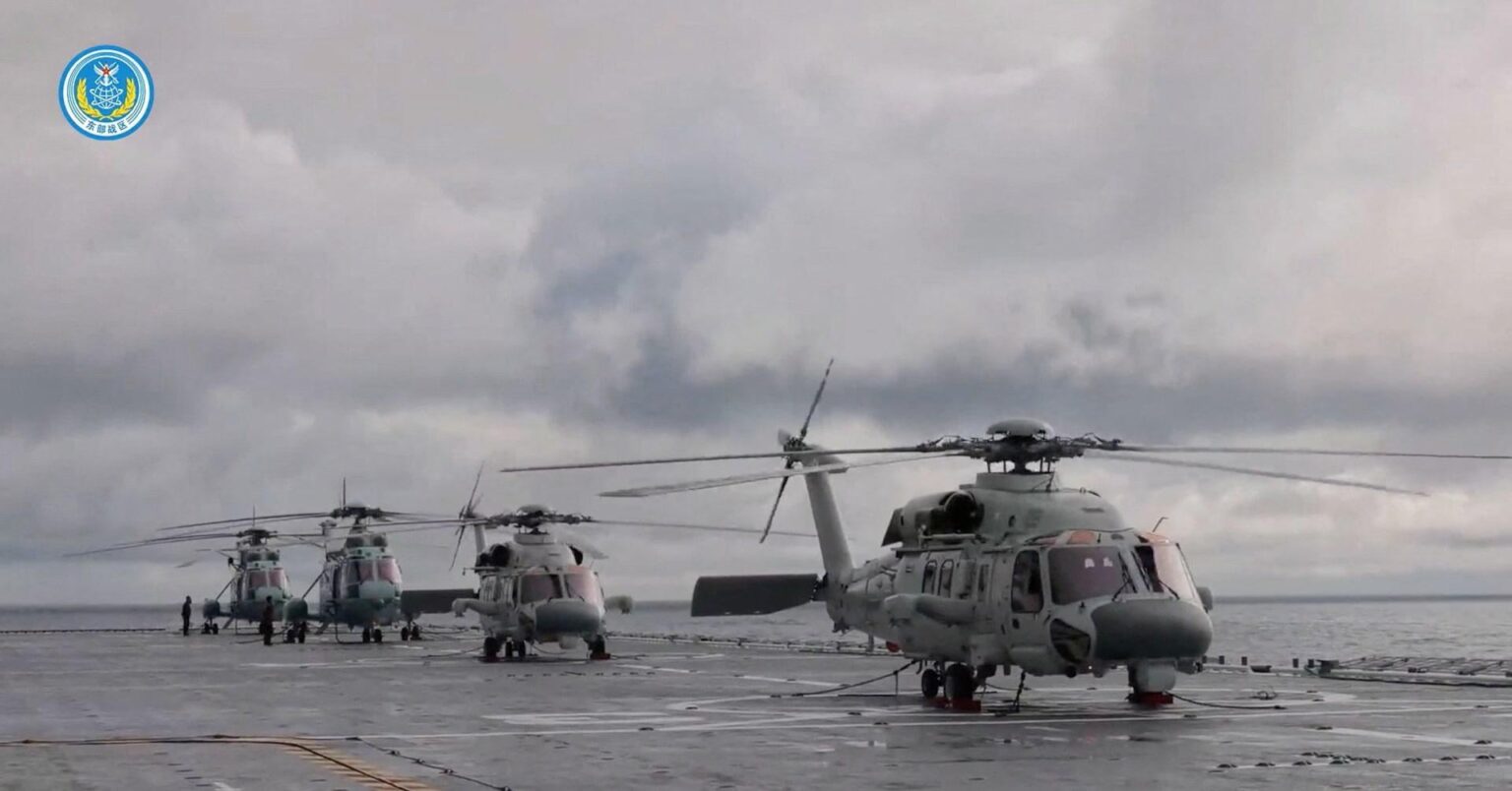 China führt rund um Taiwan Schießübungen durch, um eine Blockade zu simulieren