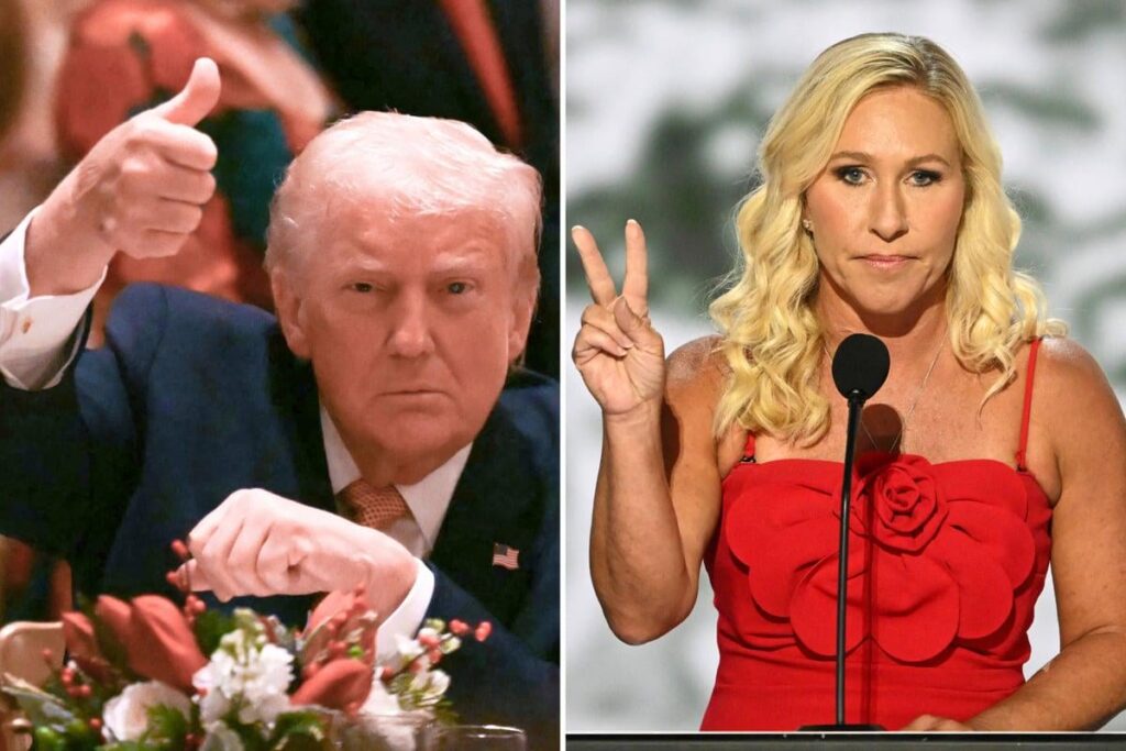 Marjorie Taylor Greene verrät, warum sie sich gegen Trump und MAGA gewandt hat: „Er hat keinen Glauben“ Marjorie Taylor Greene verrät, warum sie sich gegen Trump und MAGA gewandt hat: „Er hat keinen Glauben“