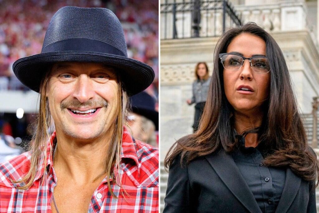 Lauren Boebert wurde dabei erwischt, wie sie Kampagnengelder nutzte, um Kid Rock inmitten von Dating-Gerüchten zu besuchen Lauren Boebert wurde dabei erwischt, wie sie Kampagnengelder nutzte, um Kid Rock inmitten von Dating-Gerüchten zu besuchen