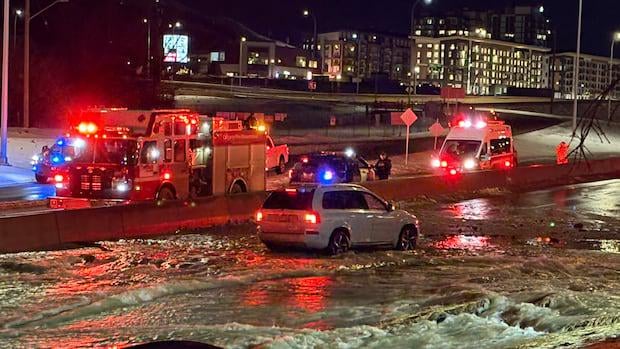 Nach einem großen Wasserrohrbruch gilt für mehrere Gebiete in Calgary die Warnung zum Kochen von Wasser