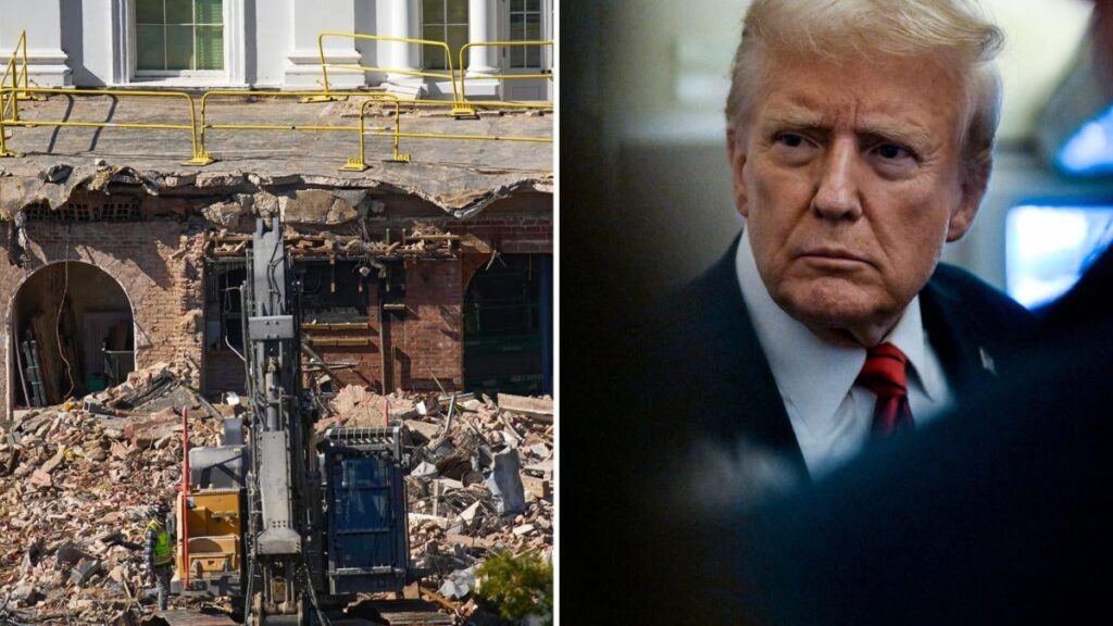 „Kein Präsident steht über dem Gesetz“: Donald Trump verklagte über 300 Millionen Dollar teures Ballsaalprojekt im Weißen Haus „Kein Präsident steht über dem Gesetz“: Donald Trump verklagte über 300 Millionen Dollar teures Ballsaalprojekt im Weißen Haus