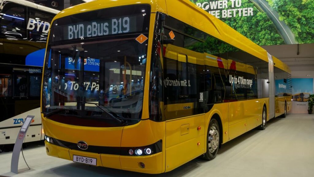 Elektrobusse: Bahngewerkschaft kritisiert Auftragsvergabe an BYD