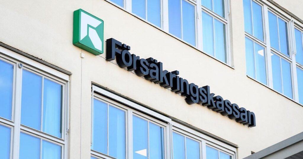 Poo-Angriffe auf die Sozialversicherungsagentur in Skövde.