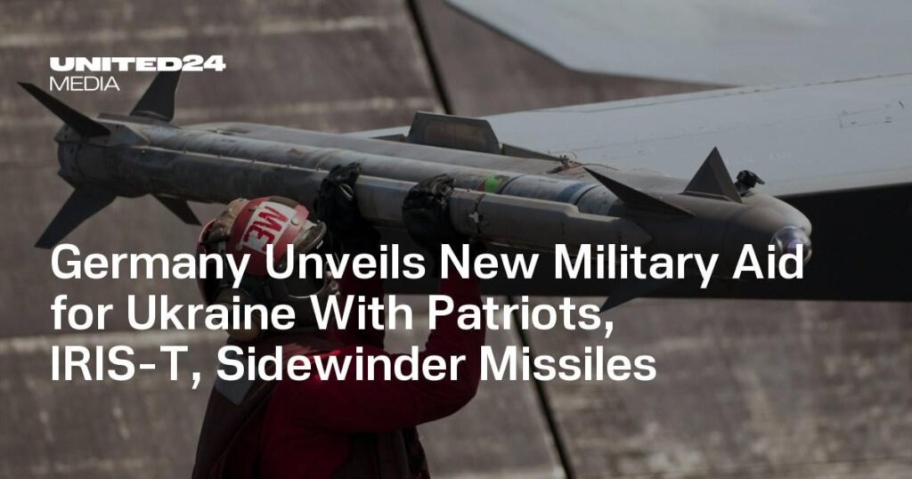 Deutschland stellt neue Militärhilfe für die Ukraine mit Patriots, IRIS-T und Sidewinder-Raketen vor