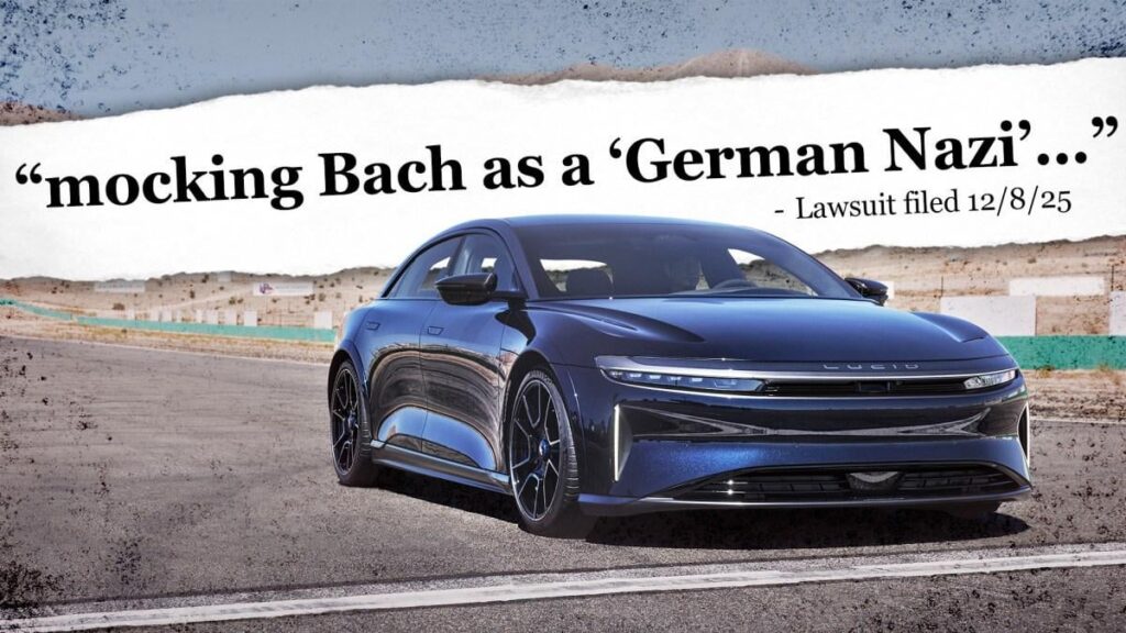 Lucid Motors entließ Chefingenieur, nachdem er sich darüber beschwert hatte, als „deutscher Nazi“ bezeichnet zu werden: Klage