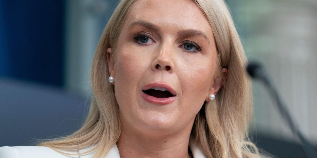 Karoline Leavitts jüngste Kommentare zeigen, dass sie weiß, dass Trump „auf dem Weg nach draußen“ ist: Analyse