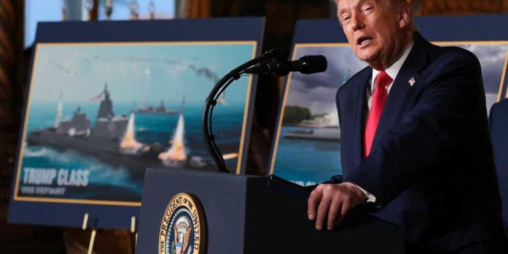 Experten bezeichnen das Schlachtschiff der „Trump-Klasse“ als veralteten „Bombenmagneten“
