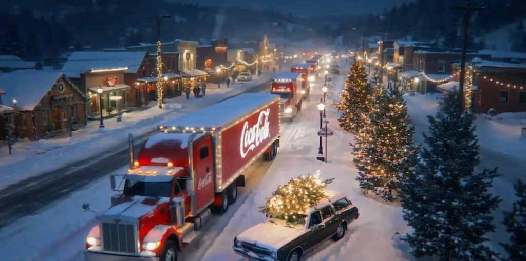 Fünf KI-Werbekontroversen, die dieses Jahr für Aufsehen sorgten, von Metas KI-Oma bis zu Coca-Colas formverändernden Lastwagen