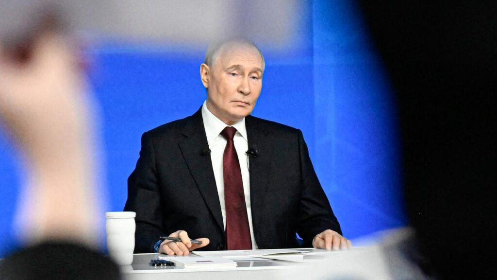 Krieg gegen die Ukraine: Wladimir Putin wirft EU versuchten "Raub" vor