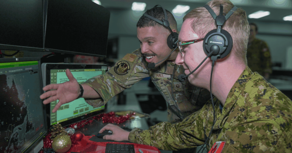 NORAD verfolgt den Weihnachtsmann in der geschätzten Feiertagstradition