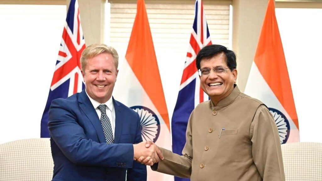 Neuseeland schließt Freihandelsabkommen mit Indien ab