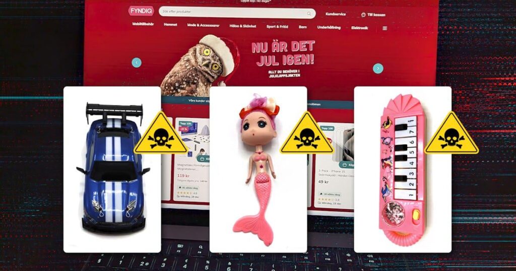 Fyndiq verkauft giftiges Spielzeug – beruhigende Kuscheltiere enthielten Blei und Cadmium