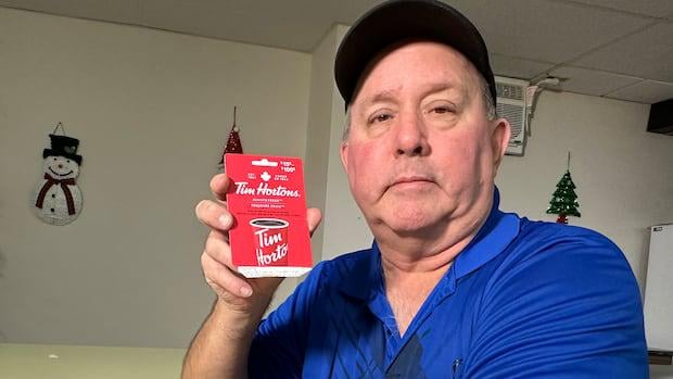 „Nie wieder“, sagt Senior aus Windsor, Ontario, nach der Peinlichkeit leerer Geschenkkarten
