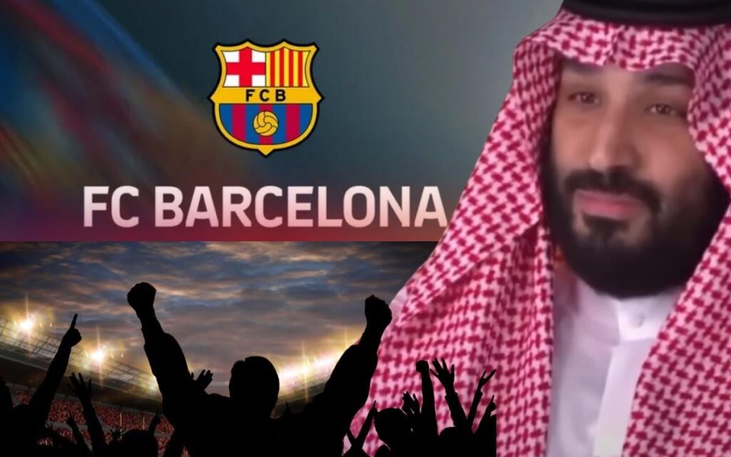 Der saudische Kronprinz übernimmt möglicherweise den FC Barcelona