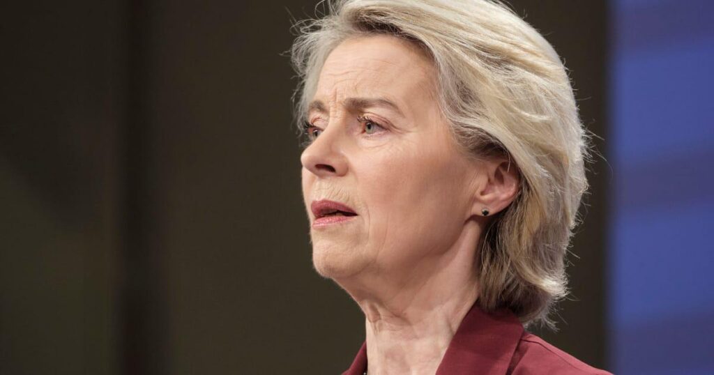 Von der Leyen, Merz: Die Gespräche mit Belgien über die mögliche Verwendung von Milliarden eingefrorener russischer Vermögenswerte zur Finanzierung der Ukraine seien „konstruktiv“ gewesen. Von der Leyen, Merz: Die Gespräche mit Belgien über die mögliche Verwendung von Milliarden eingefrorener russischer Vermögenswerte zur Finanzierung der Ukraine seien „konstruktiv“ gewesen.