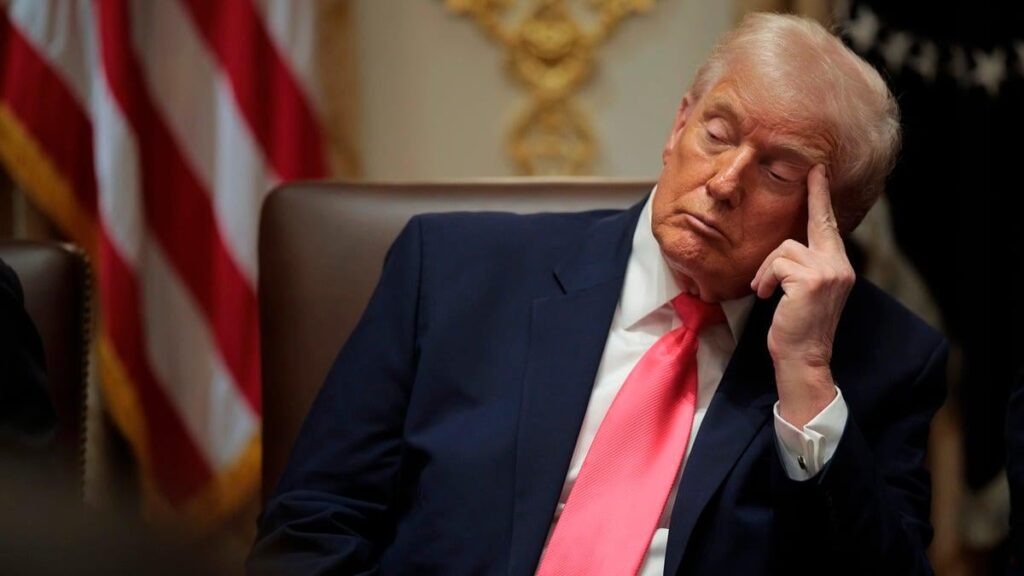 Ich hoffe, Sie sind bereit – wirklich bereit – zu erfahren, warum Donald Trumps Hände Bandagen tragen. Machen Sie sich bereit