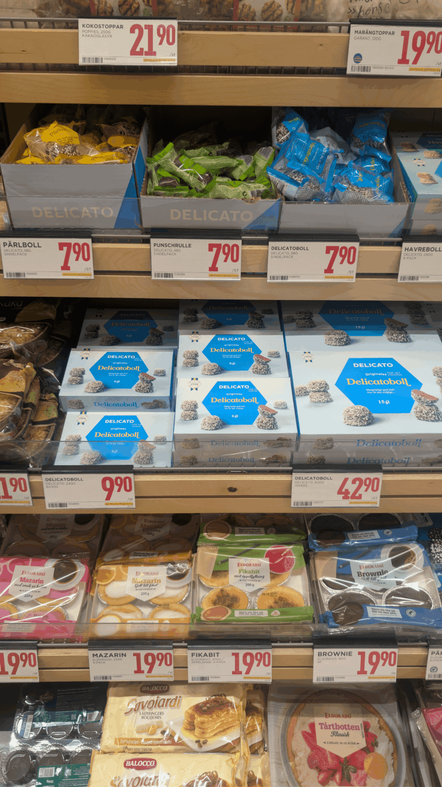 Sie haben 50 SEK für Delicato, wie läuft es?