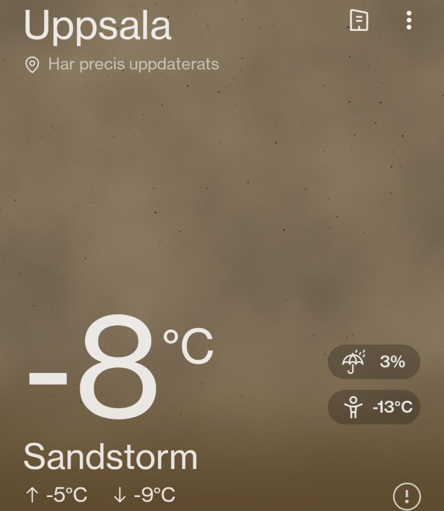 Uppsala ist exotisch