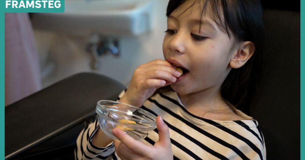 Isobel, 6, hatte eine Erdnussallergie – geheilt [Nu är nästa fas inledd – att bota alla matallergier.]