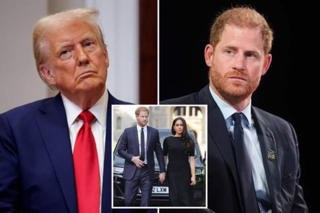 Die Trump-Impfungen von Prinz Harry lösen Abschiebungsgerüchte aus, während sich der königliche Streit und die Spannungen in der Ehe verschärfen