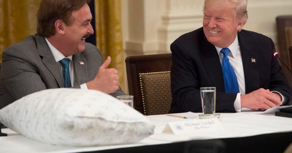 Präsident Trump sagt, MyPillow-CEO Mike Lindell „verdient es, Gouverneur von Minnesota zu sein“