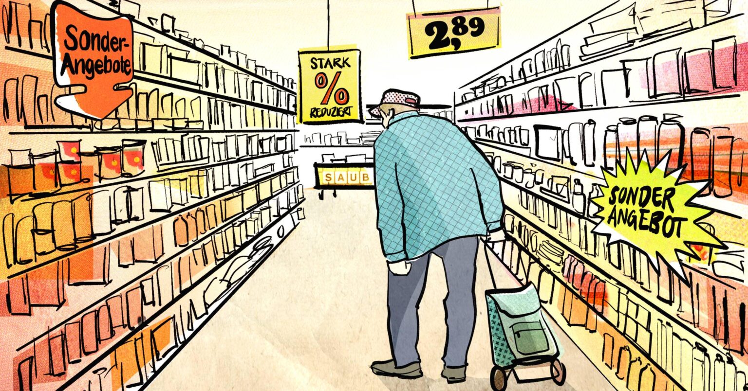Armut wegen Inflation in München: Der Mann, der kein Geld mehr für den Supermarkt hat