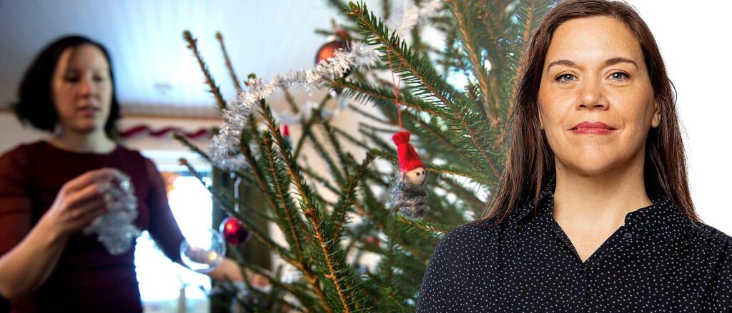Dies bei gestressten Frauen zur Weihnachtszeit Dies bei gestressten Frauen zur Weihnachtszeit