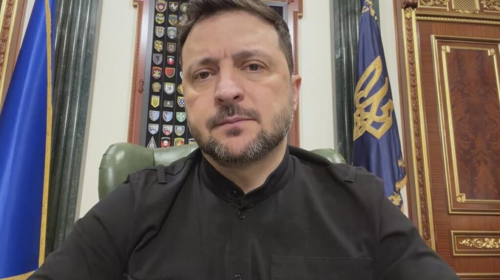 Zelenskyy: Auf Dächern in Weißrussland sind Antennen installiert, um Shahed-Drohnen zu steuern