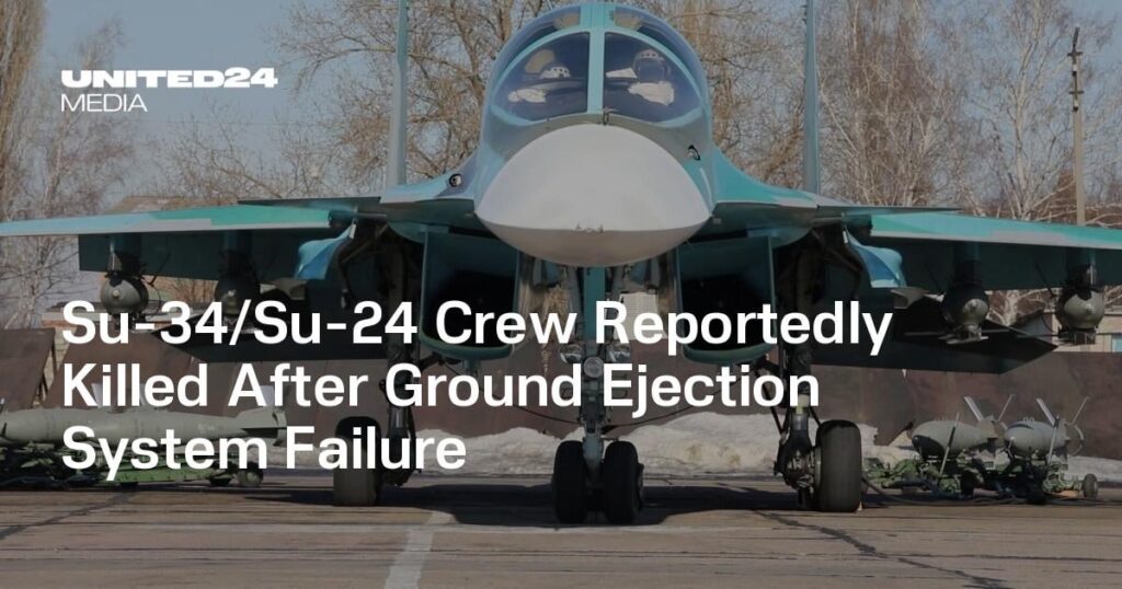 Berichten zufolge wurde die Besatzung eines russischen Kampfjets nach einem Ausfall des Bodenauswurfsystems getötet