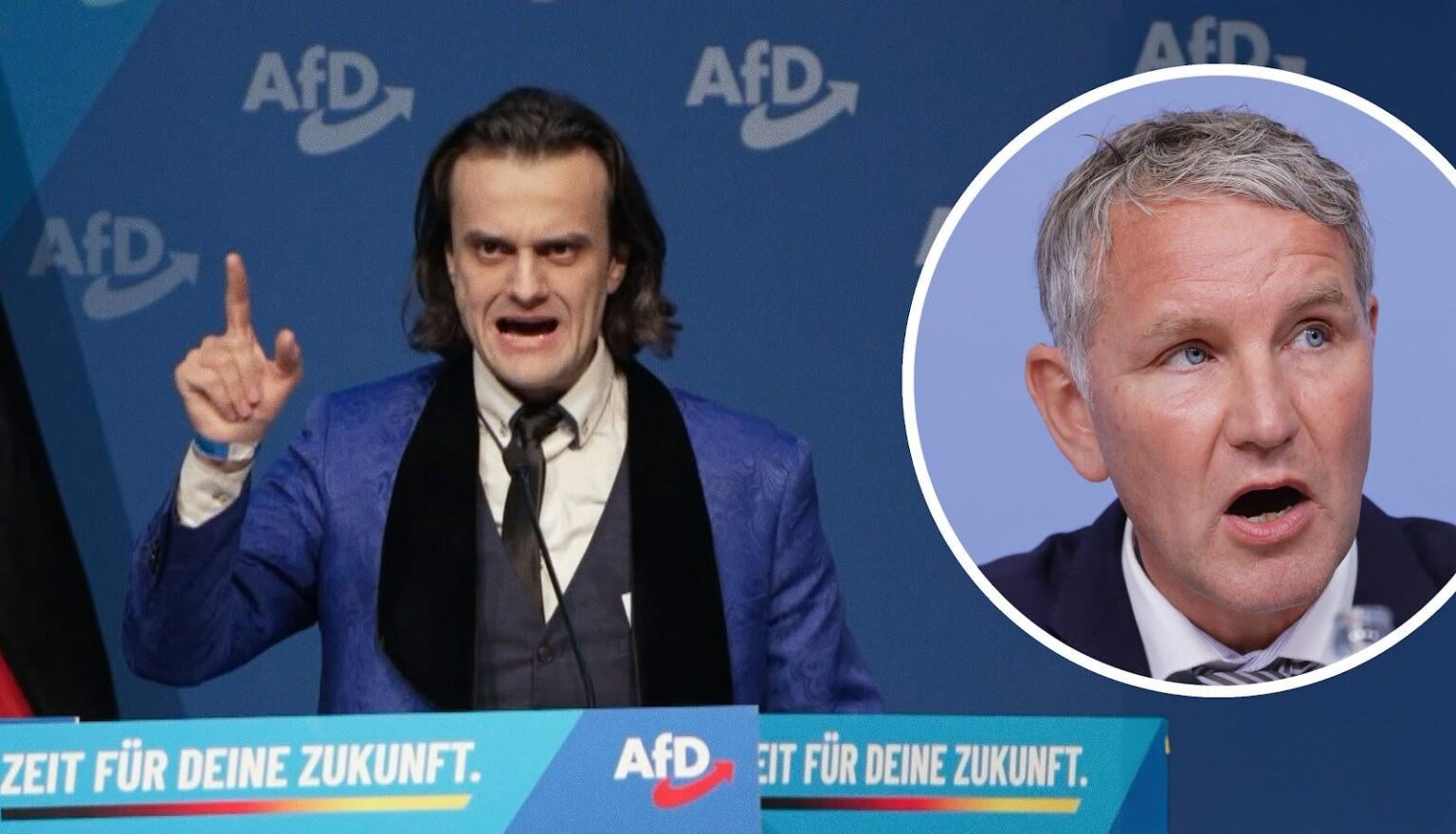 AfD will grotesken Spinner, der wie Hitler redet, rauswerfen: Björn Höcke bekommt Riesenschreck