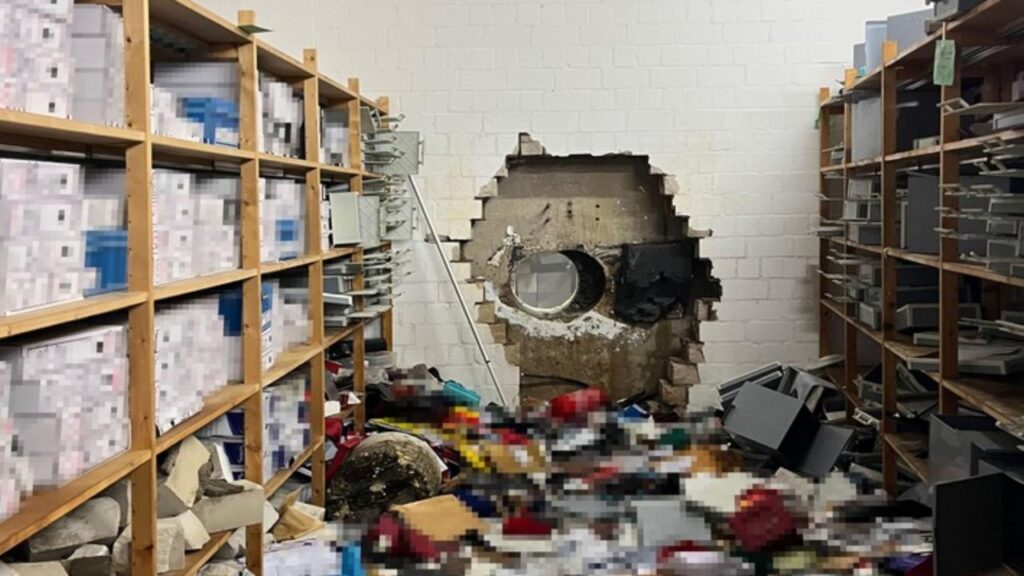 Gelsenkirchen: Loch im Tresorraum löst Ansturm besorgter Bankkunden aus