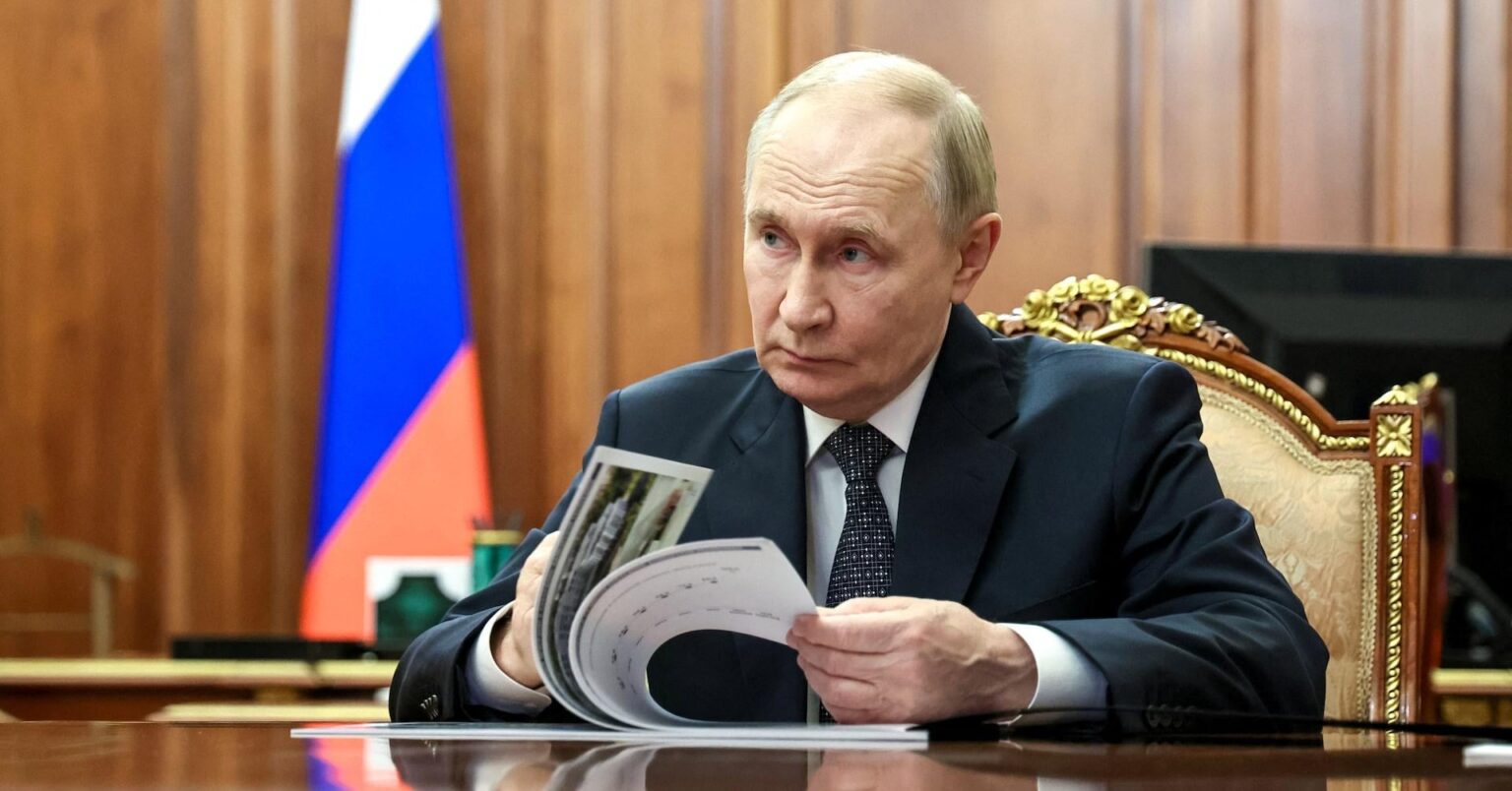 Putin sagt, Russland werde mehr Land in der Ukraine einnehmen, wenn Europa die Friedensbemühungen unterbindet