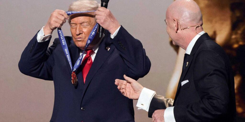 Es werden Ermittlungen zu Trumps FIFA-Friedenspreis eingeleitet