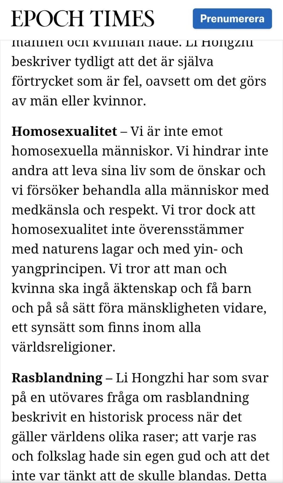 Eine ganz normale Zeitung