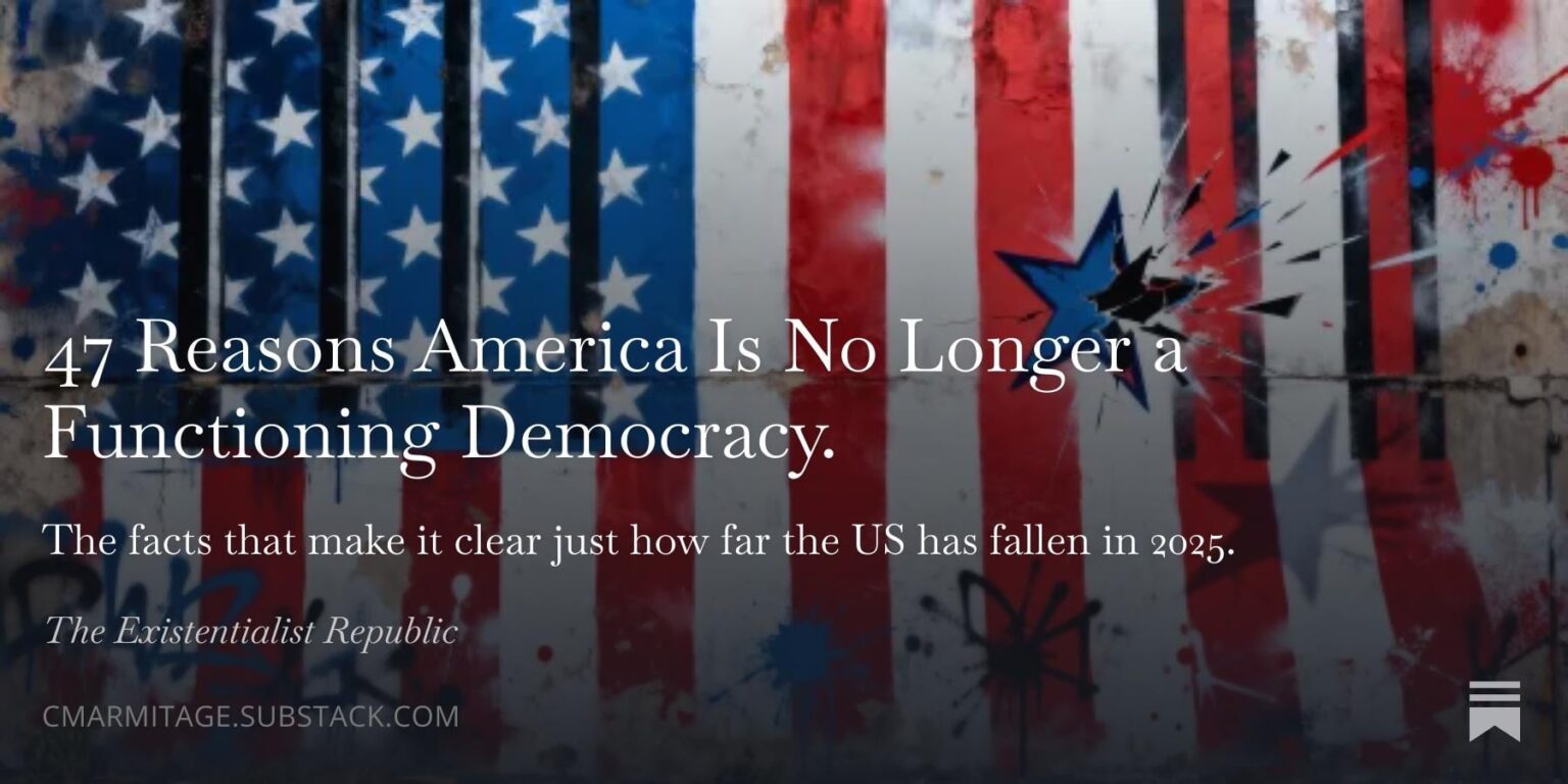 Die Organisationen, die Demokratie messen, haben Amerika als autoritär eingestuft