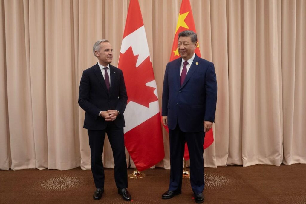 Carney wird nächste Woche zum ersten Mal China besuchen und auf der Suche nach neuen Exportmärkten und besseren Beziehungen sein