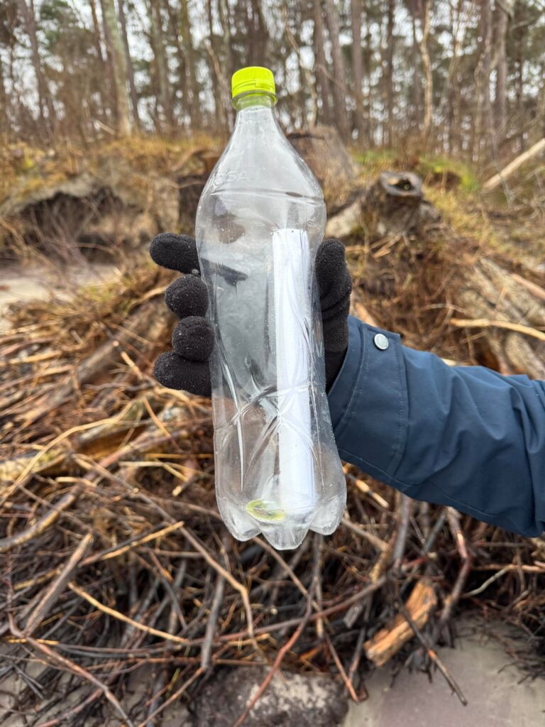Flaschenpost von ELI