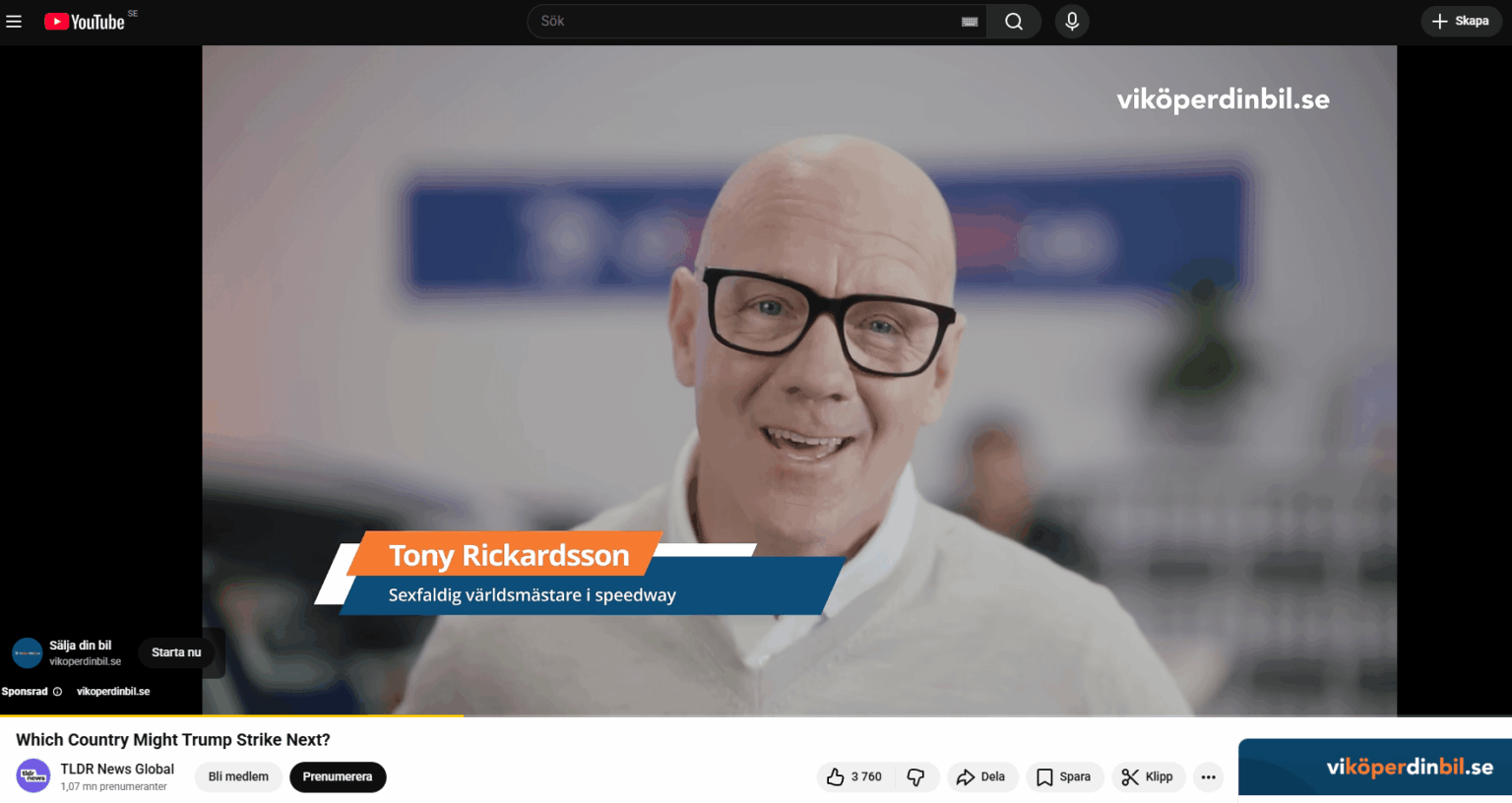 Wie lange werden sie noch mit diesem verdammten Werbespot weitermachen?