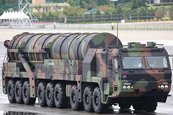 Militär beginnt mit dem Einsatz der Hochleistungsrakete Hyunmoo-5