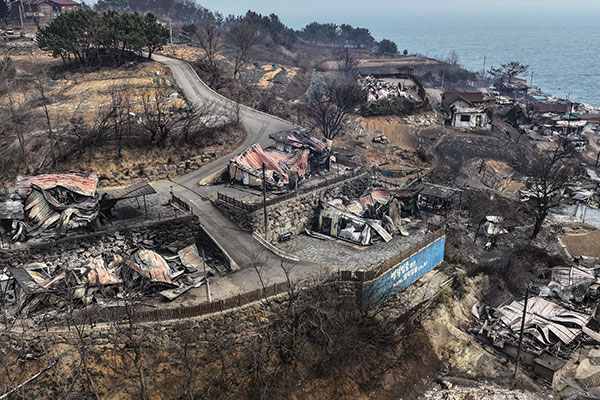 Zwei Personen erhalten Bewährungsstrafen wegen Waldbränden in Nord-Gyeongsang