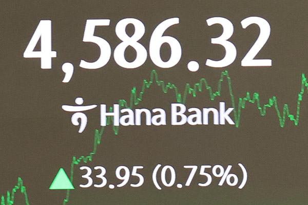 Seoul-Aktien erreichen einen weiteren Rekord: KOSPI nähert sich 4.600