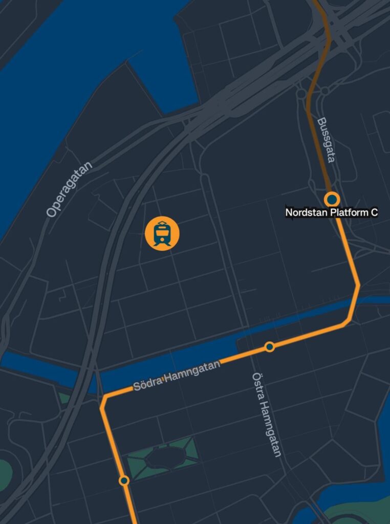 Wo zum Teufel fährt meine Straßenbahn hin?