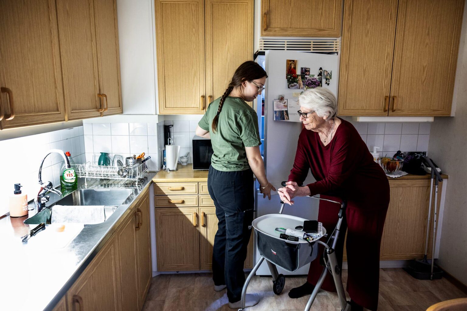 „Wenn ich sage, dass ich in der häuslichen Pflege arbeite – dann verdrehen die Leute die Augen“ „Wenn ich sage, dass ich in der häuslichen Pflege arbeite – dann verdrehen die Leute die Augen“