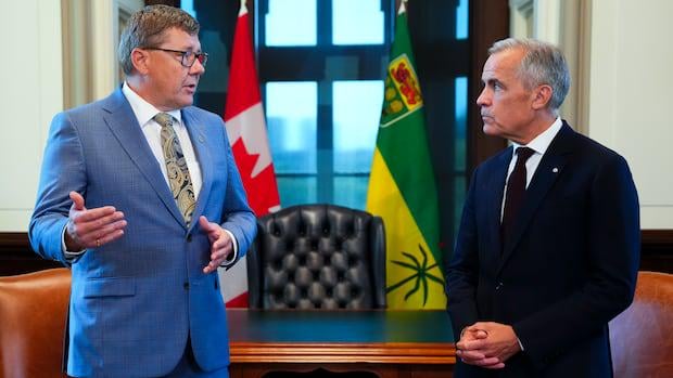 Sask. Premierminister Scott Moe nimmt an der Reise von Premierminister Mark Carney nach China teil