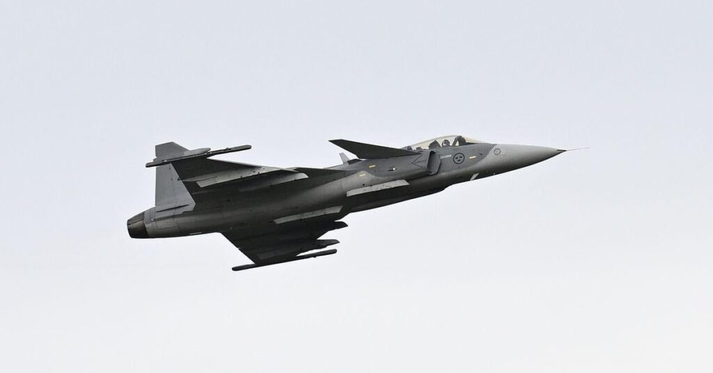 Schweden schickt Jas Gripen-Flugzeug nach Island
