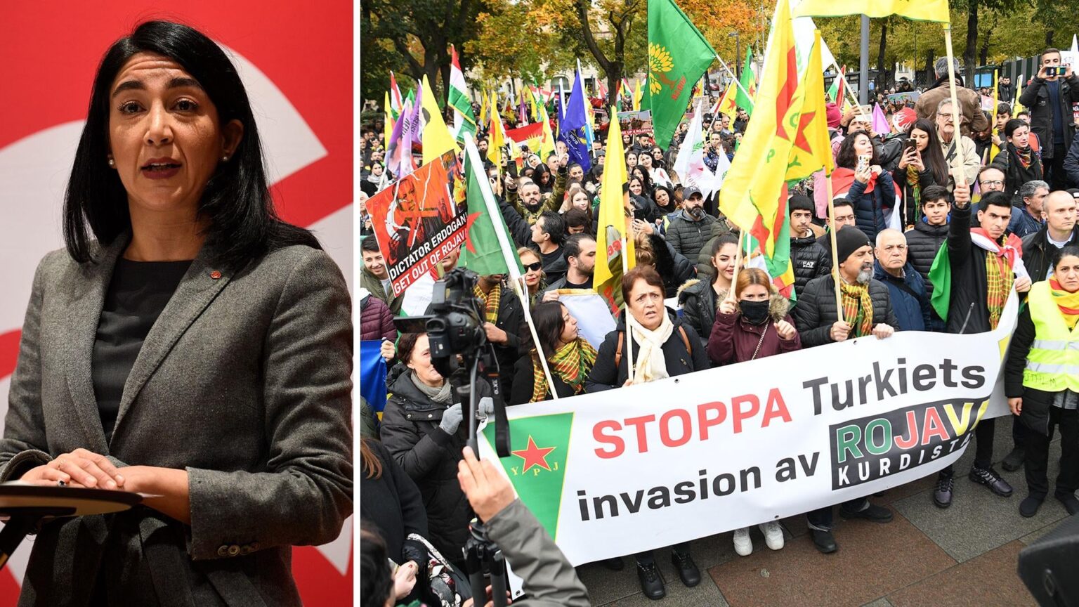 Die S-Spitze beteiligte sich an einer Demonstration – nach dem drohenden Hausbesuch der Gruppe