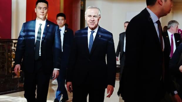 Carneys erster Tag in China sichert Energieabkommen – aber noch keinen Durchbruch bei den Tarifen