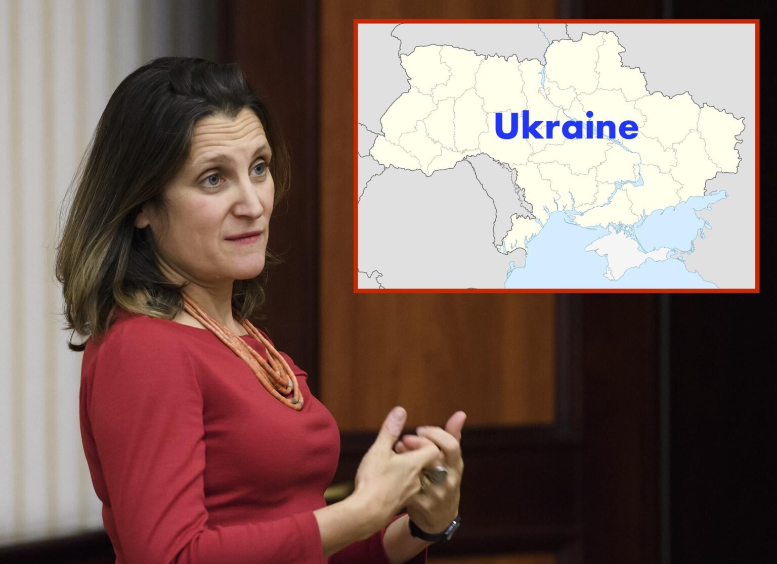Chrystia Freelands erste Amtshandlung als ukrainische Wirtschaftsberaterin besteht darin, dass sie vorschlägt, Disney+ abzusagen