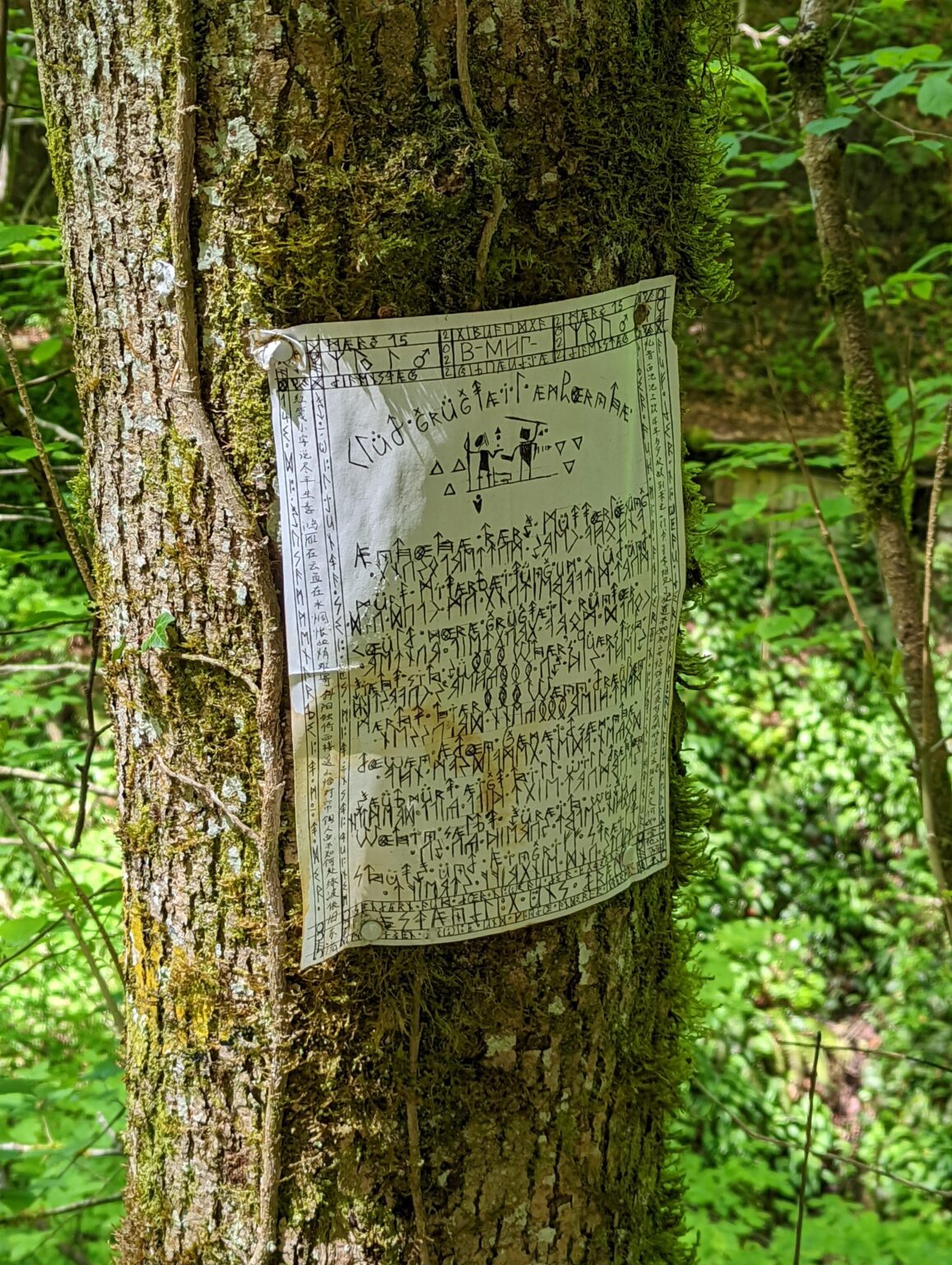 Noch eine dieser unheimlichen Notizen Noch eine dieser unheimlichen Notizen