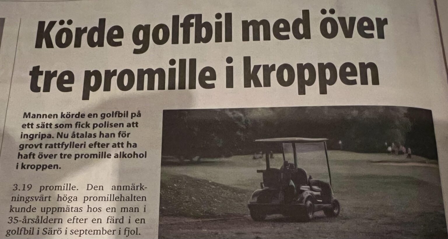 Kriminalität in unwahrscheinlichen Gebieten